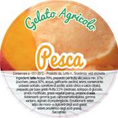 ETICHETTE GELATO AGRICOLO PESCA 1000 PZ