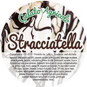 ETICHETTE GELATO AGRICOLO STRACCIATELLA 1000 PZ