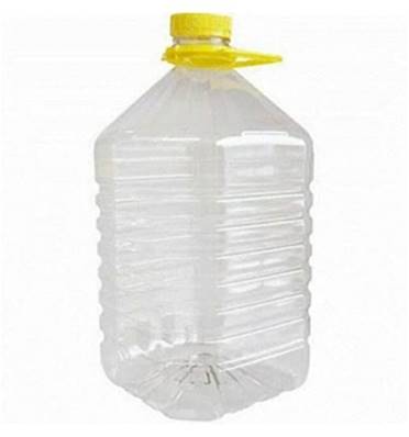 DAMA QUADRA TRASPARENTE 5 L NON PRETAPPATA CON MANIGLIA