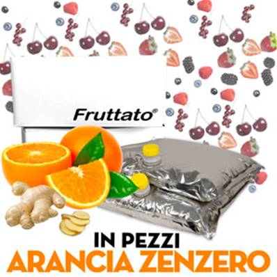 FRUTTATO ARANCIA E ZENZERO PEZZI 2x10KG