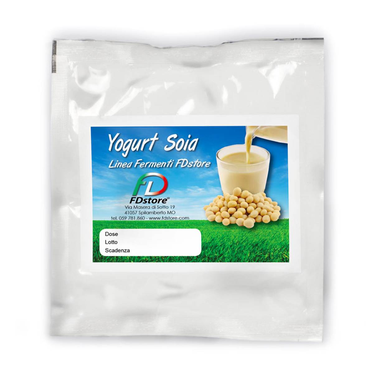 Fermenti Attivi per Yogurt di Soia Bio - Natali - 2 Bustine