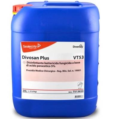 DISINFETTANTE PERACETICO DIVOSAN PLUS VT53 - 10 L (PRECURSORE)