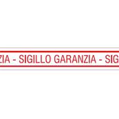 ETICHETTA 9x139 SIGILLO GARANZIA ROSSO 2500 PZ