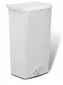 BIDONE PATTUME BIANCO CON PEDALE 41x35x75h cm